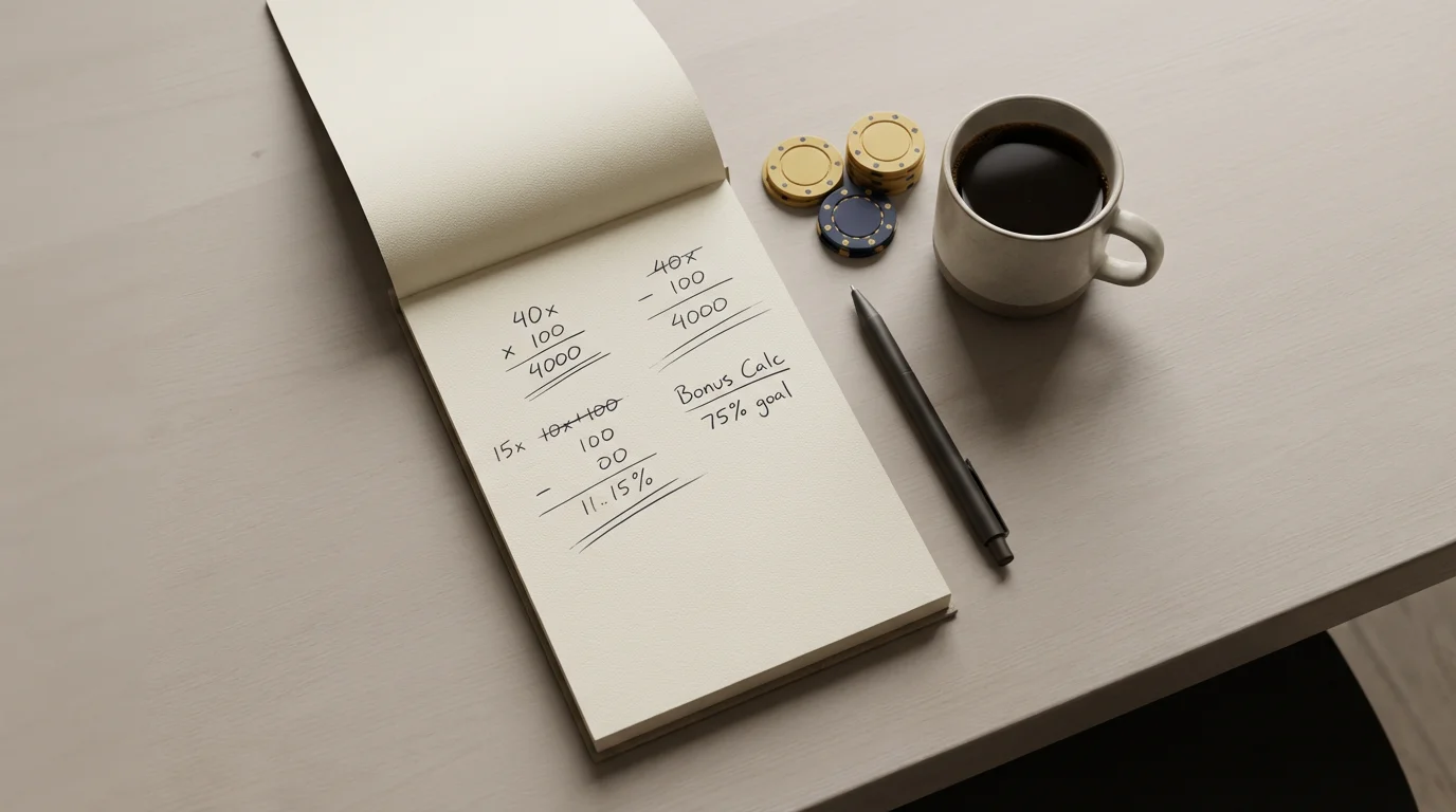 Casino bonus wagering requirements explained